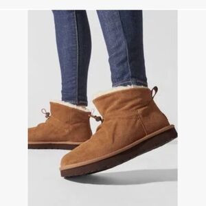 Cozy Tan Ankle Boots